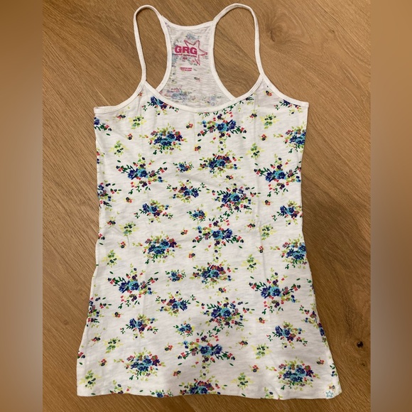 Garage floral tank top - Picture 3 of 7